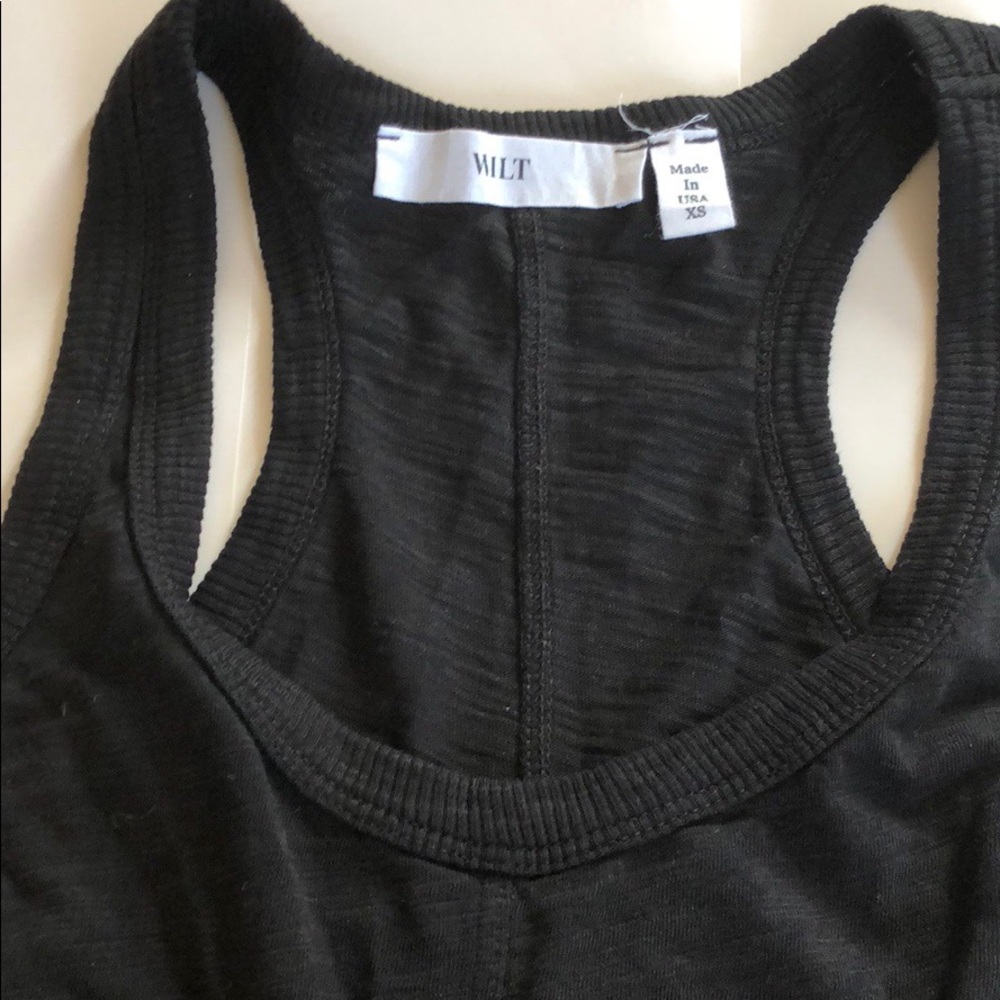 Wilt Shrunken Shifted Hem Tank Top